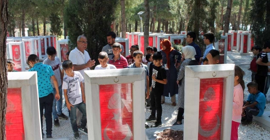 Çanakkkale’de şühedanın izindeyiz