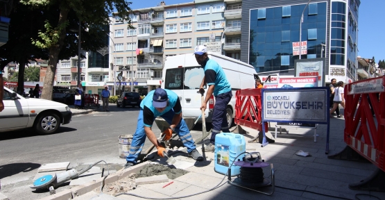 Esnaf istedi Büyükşehir hayata geçirdi