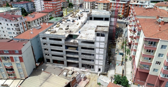 Gebze’deki 7 katlı otoparkın tüm katları göründü