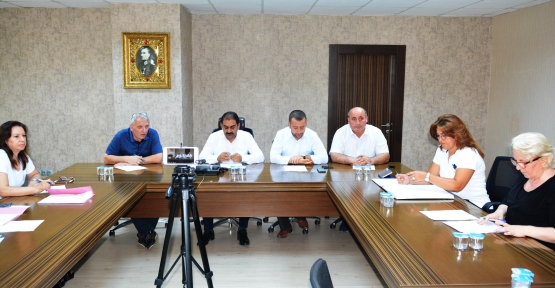 İzmit Encümeni Haftalık Toplantısını Yaptı