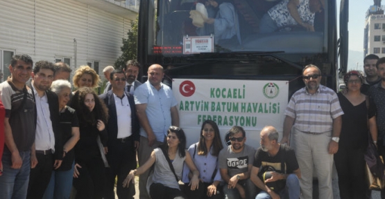KARBAFED Kocaeli Basınını Artvin'e Götürdüler