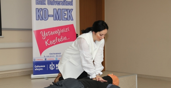 KO-MEK’ten GTÜ’ye İlkyardım Eğitimi
