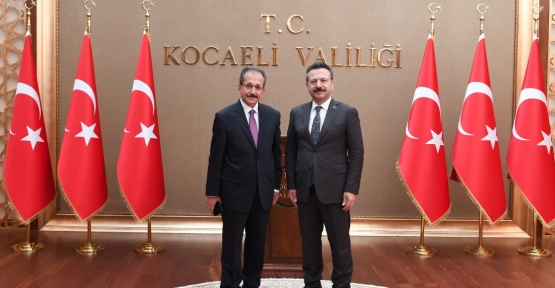 Kocaeli İl Müftüsü Sinan Cihan'dan Vali Aksoy'u Ziyaret Etti