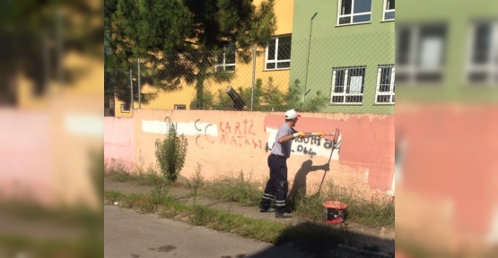 Körfez’de görüntü kirliliğine müdahale 
