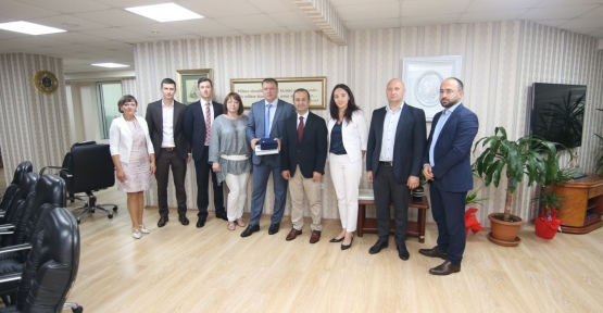 Krasnador Heyeti Büyükşehir’i Ziyaret Etti