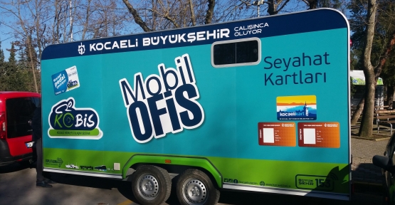 Mobil Ofis Karavanı Cebeci Sahili’nde