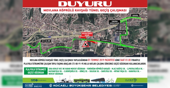Plajyolu’nda Trafik Düzenlemesi