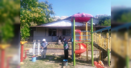 Tavşantepe Ve Yenidoğan’daki Parklar Elden Geçirildi
