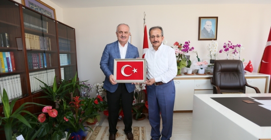 Başkan Aygün’den Müftü Cihan’a Ziyaret