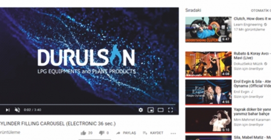 Durulsan YouTube’da