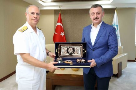 Garnizon Komutanı’ndan Veda Ziyareti