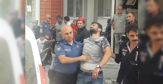 İntihara Çıktı Çatıda Bayıldı.!