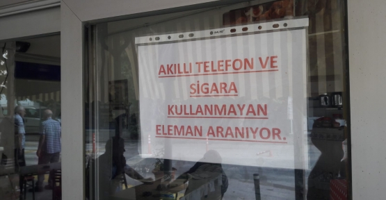 ÖYLE BİR ELEMAN İLANI ASTI Kİ..!
