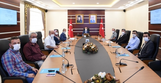 Vali Yavuz, İl Müftülüğünden Brifing Aldı
