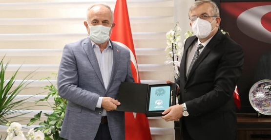 Aygün’den Pehlevan’a Hayırlı Olsun Ziyareti