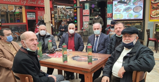 Başkan Aygün, Taşköprü Aspir Yağı’nı Tanıtıyor