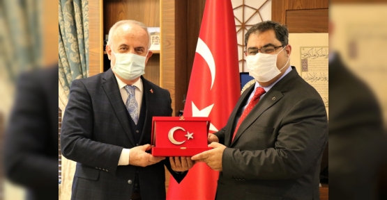 Başkan Aygün’den Rektör Aslan’a Ziyaret