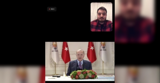 Cumhurbaşkanı Erdoğan’ın Toplantısına  Körfezli Hayri de Katıldı