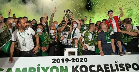 Kocaelispor’da Şampiyonluk Kutlamaları İptal Edildi