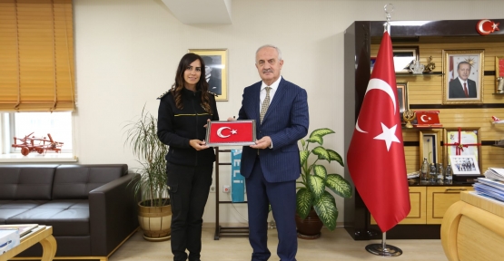 Emniyet Müdürü Şen’den Başkan Aygün’e Ziyaret