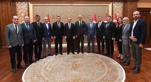 Vali Yavuz, Konsey Başkanlarını Ağırladı