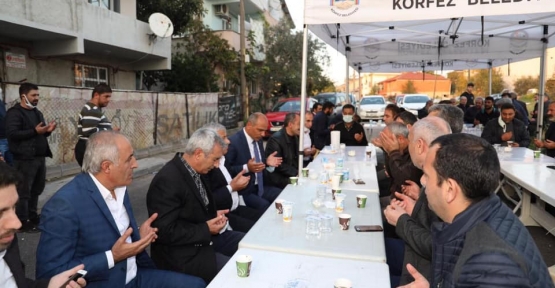 Başkan Tuna ve Başkan Söğüt Taziyede