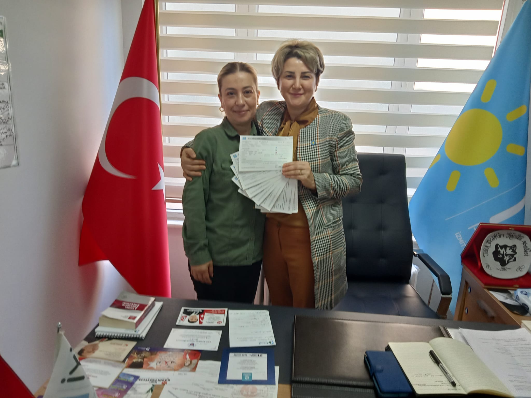 İYİ Parti İzmit İlçe Başkanlığı'ndan Mahalle Temsilci Atamaları