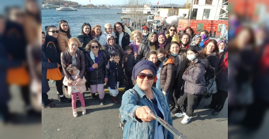 Yarımcalı Kadınlar İstanbul’u Dolaştı