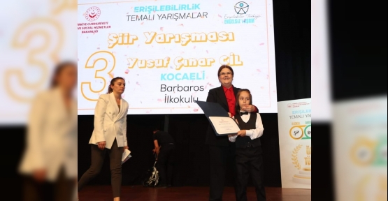 GÖLCÜKLÜ YUSUF ÇINAR ÇİL TÜRKİYE 3.'SÜ OLDU