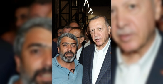 Cumhurbaşkanı Erdoğan  Körfezli Aydın’la Sohbet Etti