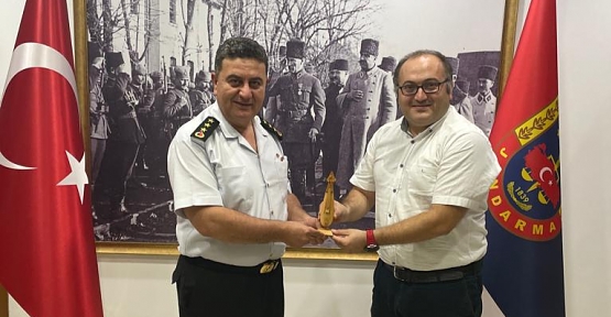  Kırveli’den Kocaeli İl Jandarma Komutanı Jandarma Albay Kapan’a Ziyaret