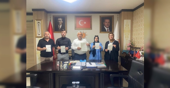 AK Partili Yazır’dan Yeni Üyeler