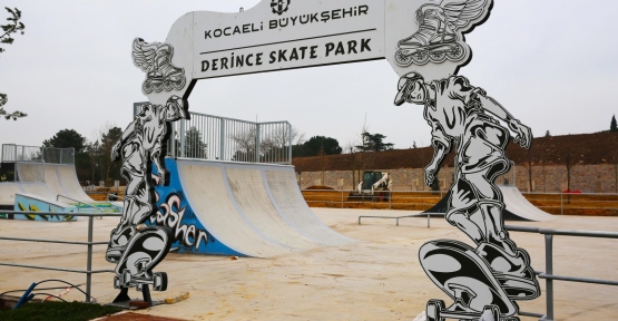 Artık Derinceli gençlerin de Skate Parkı Var