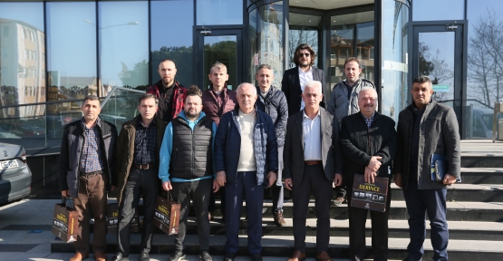 Başkan Aygün Berberler ile Buluştu