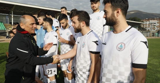 Başkan Söğüt, Şampiyonlarla Buluştu