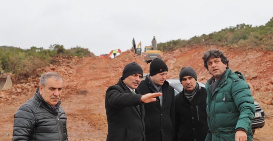 Başkan Söğüt’ten İMES Yolunda İnceleme
