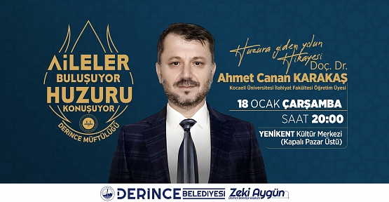 Derince'de Konferanslar Sürüyor