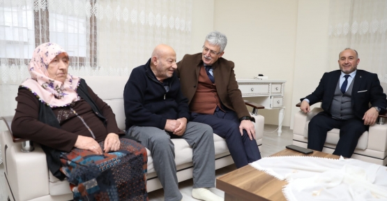 Ellibeş Patlamadan Kurtulan Aileyi Ziyaret Etti
