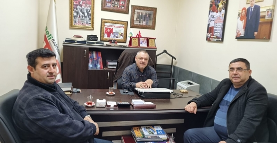 Körfezli Muhtarlardan  Gazetemize Ziyaret