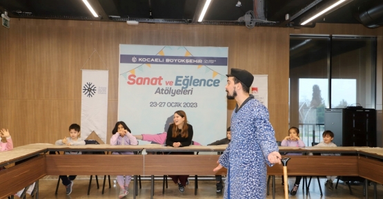 Sanat ve Eğlence Atölyelerinde 20 Bin Çocuk Ara Tatil Keyfi Yaşadı