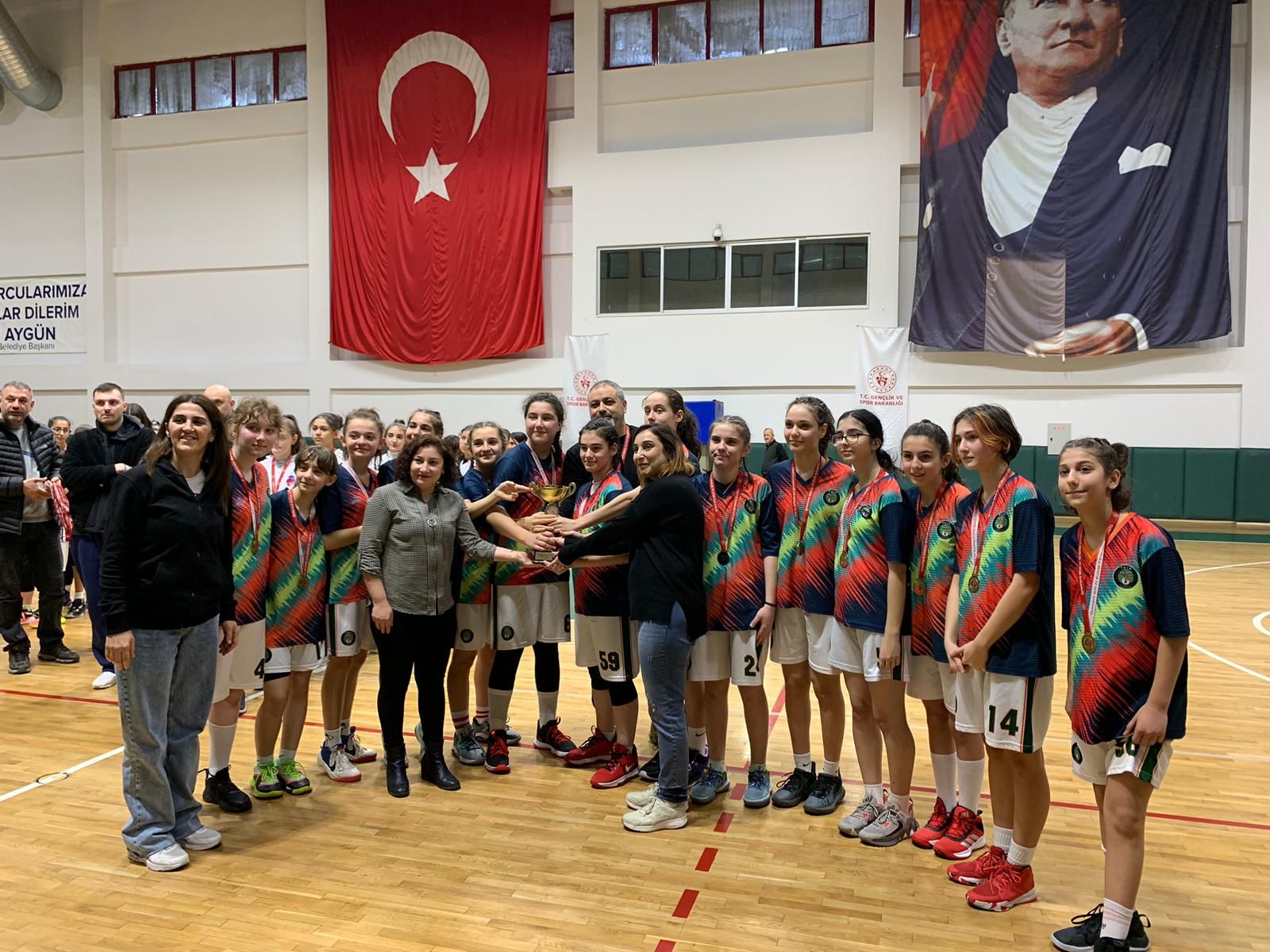 U14 Kızlar Basketbol İl Şampiyonu Kocaeli Basket
