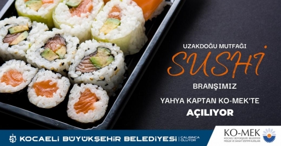 UZAK DOĞU MUTFAĞI KO-MEK’TE ÖĞRENİLİR