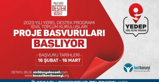 YEDEP’te 2023 Yılı Başvuruları Başlıyor