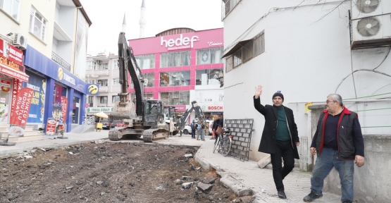 Yosun Sokak Baştan Sona Yenileniyor