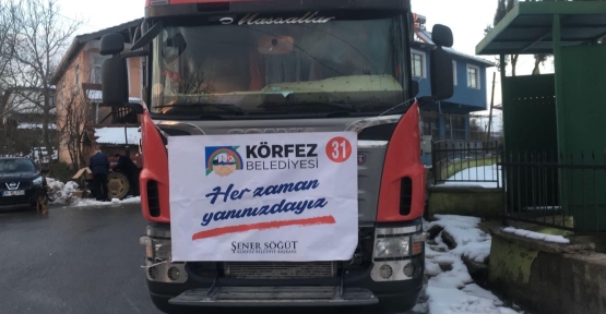Alihocalar Köylüleri, Kendi Kışlık Odunlarını Maraş’a Gönderdi