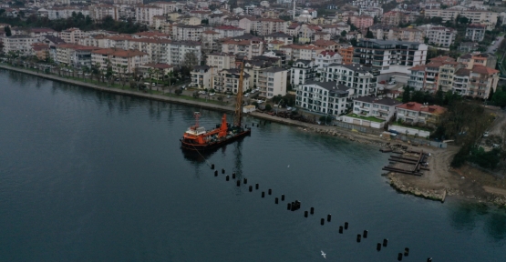    Değirmendere Çekek Yerine 85 Kazık