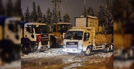 GÖLCÜK’TEN DEPREM BÖLGESİNE 15 TIR DOLUSU YARDIM