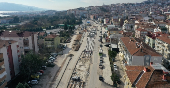Kuruçeşme’de Ray İmalatı Devam Ediyor