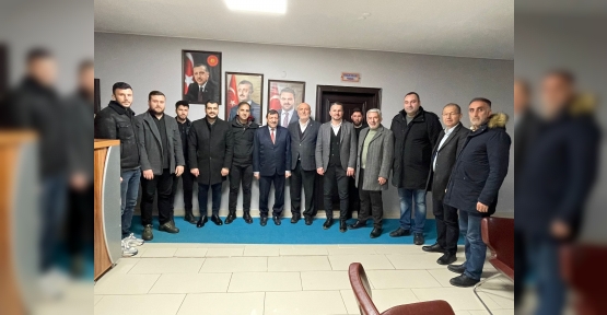 AK PARTİLİ ZEKİ CANŞİ  TEŞKİLATLARI DOLAŞIYOR