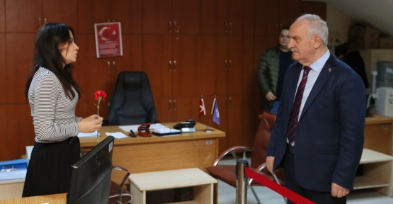 Başkan Aygün, Kadınlar Günü´nü Kutladı